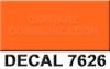 decal 7626M orange mat 20x25ml